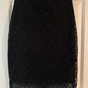 Nikibiki Black Lace Pencil Skirt